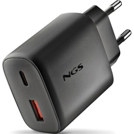 NGS CARGADOR GAN ULTRARAPIDO 45W USB-C+ USB-A